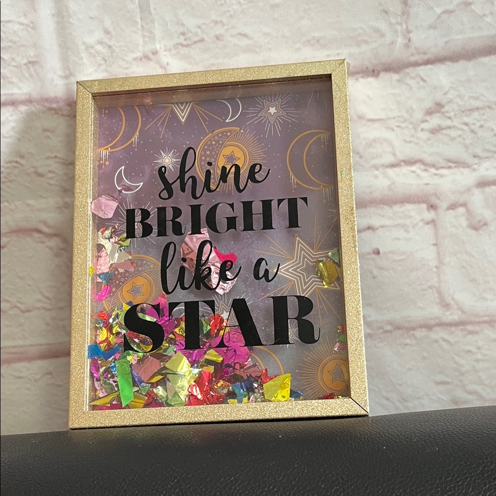 Gold Framed Inspirational Wall Art